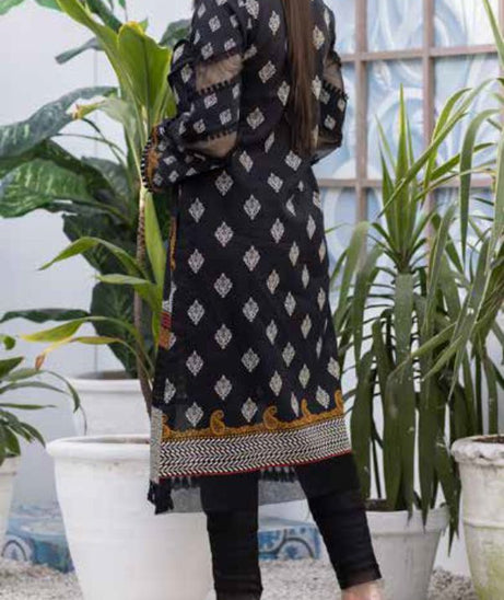 Noor Print Lawn`22 D#106 Black