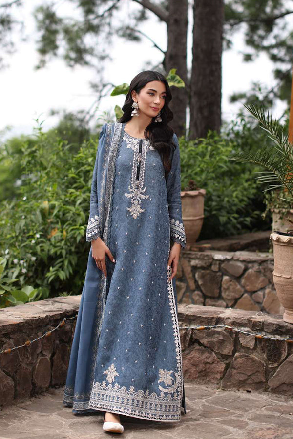 Noor Suzaankari Winter Shawl By Saadia Asad'24 D#3