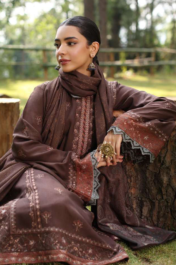 Noor Suzaankari Winter Shawl By Saadia Asad'24 D#4