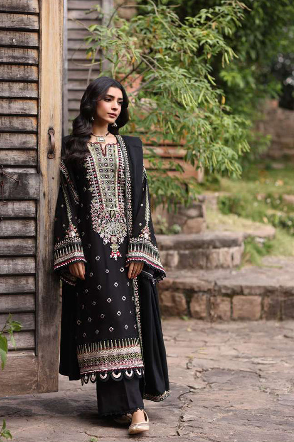 Noor Suzaankari Winter Shawl By Saadia Asad'24 D#5