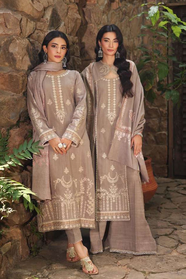 Noor Suzaankari Winter Shawl By Saadia Asad'24 D#7