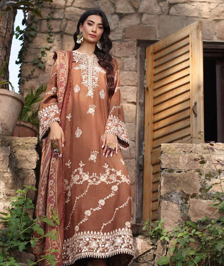 Noor Suzaankari Winter Shawl By Saadia Asad'24 D#9