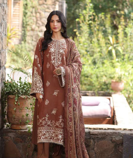 Noor Suzaankari Winter Shawl By Saadia Asad'24 D#9