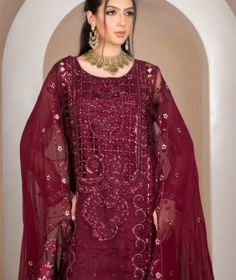 Noor Jahan Elegance Chiffon`25 D#4