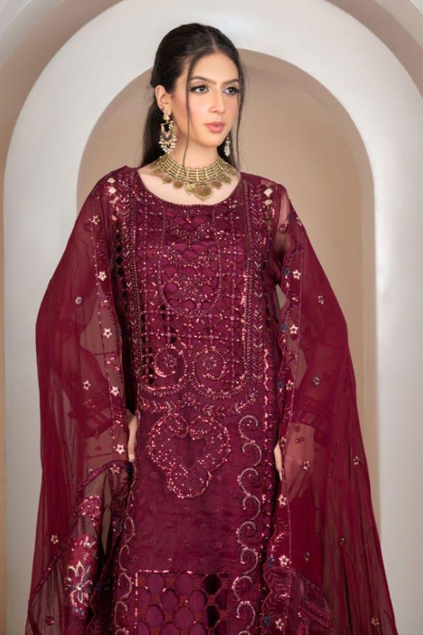 Noor Jahan Elegance Chiffon`25 D#4