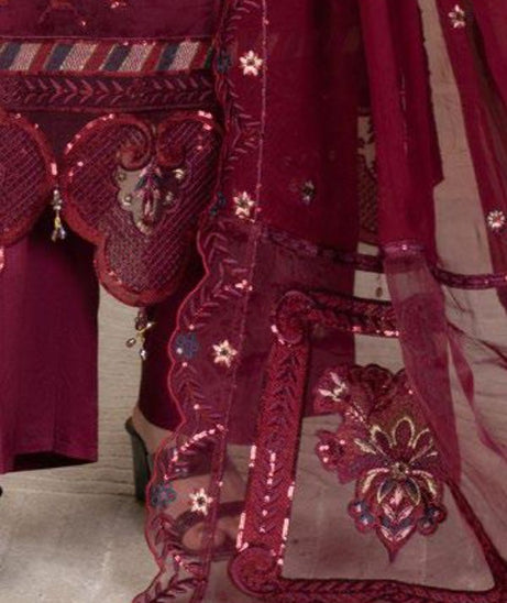 Noor Jahan Elegance Chiffon`25 D#4