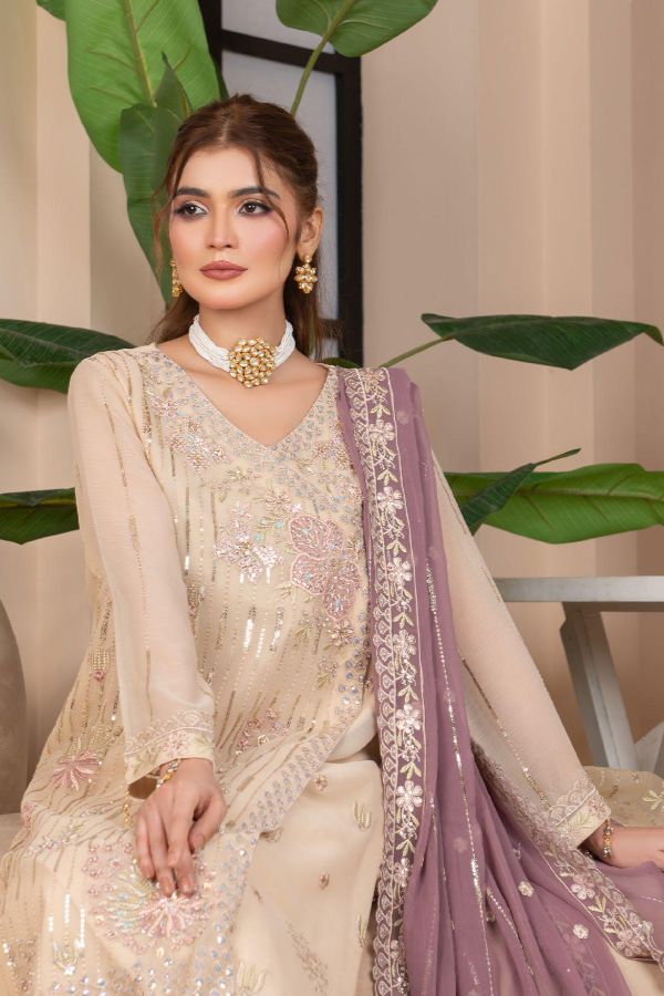 Noor Jahan Elegance Chiffon`25 D#6