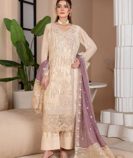 Noor Jahan Elegance Chiffon`25 D#6