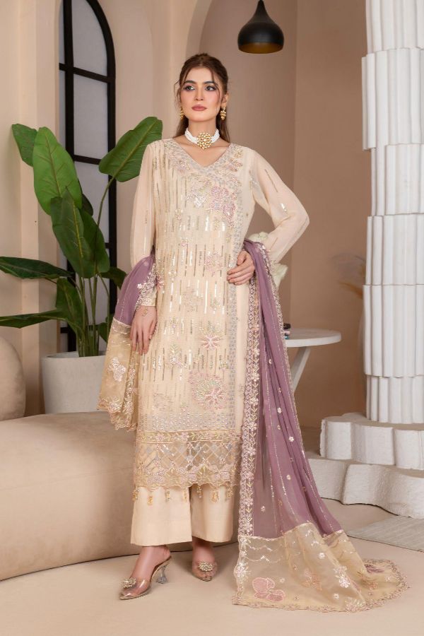 Noor Jahan Elegance Chiffon`25 D#6