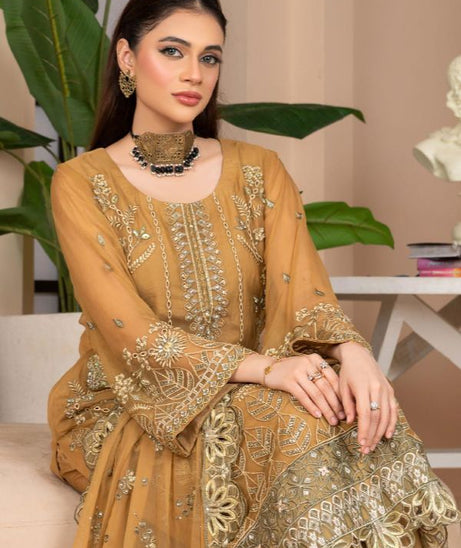Noor Jahan Elegance Chiffon`25 D#7