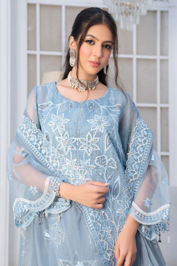 Noor Jahan Elegance Chiffon`25 D#8