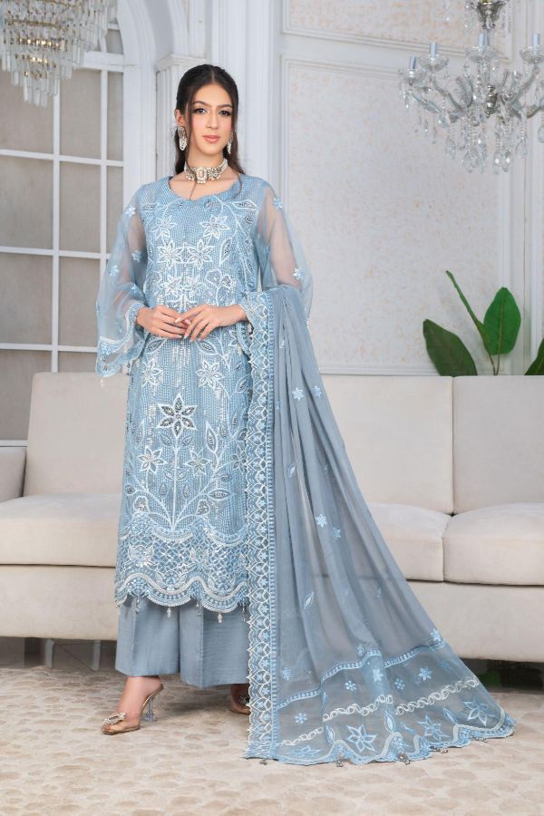 Noor Jahan Elegance Chiffon`25 D#8