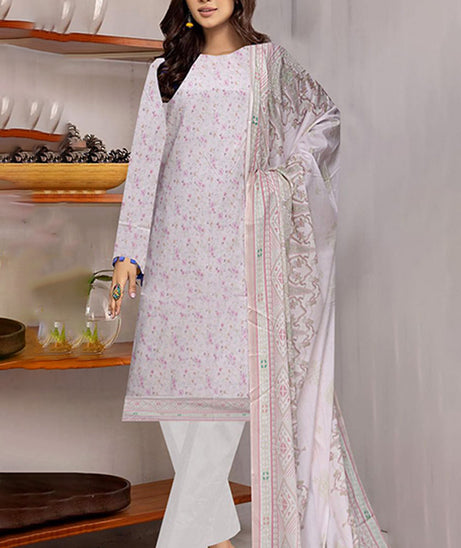 Noor Jahan Lakhany Lawn'24 Vol-1 (Off White)