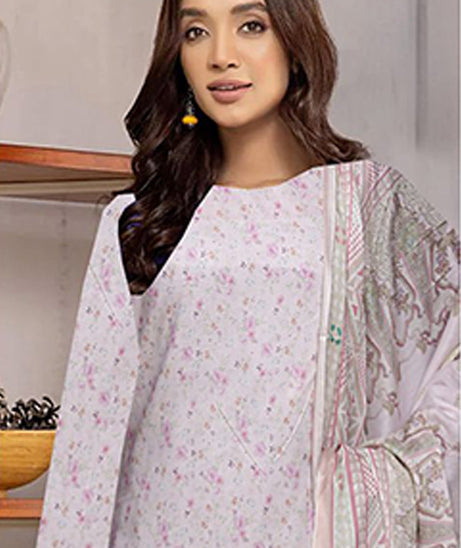 Noor Jahan Lakhany Lawn'24 Vol-1 (Off White)