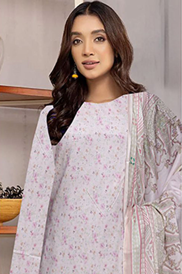 Noor Jahan Lakhany Lawn'24 Vol-1 (Off White)