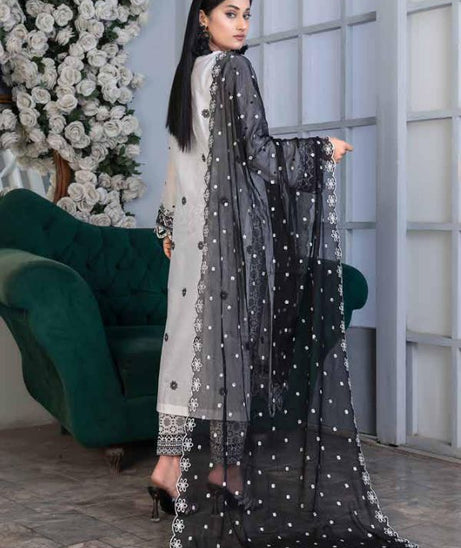Noor Jahan Mushq Lawn`24 (M White)