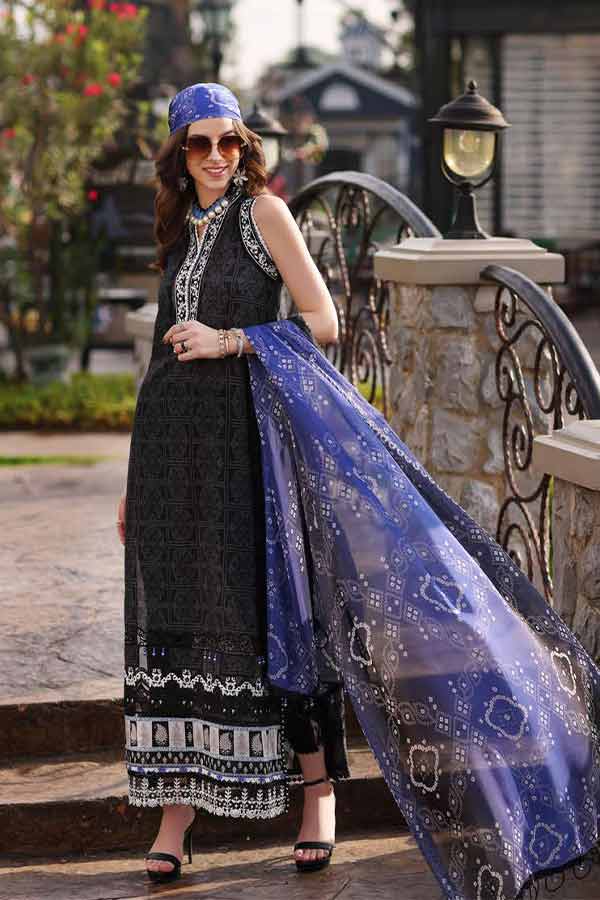 Noor by Saadia Asad Luxe Printkari`23 D#05-A