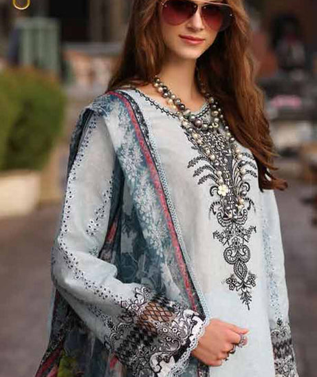 Noor by Saadia Asad Luxe Printkari`23 D#07-B