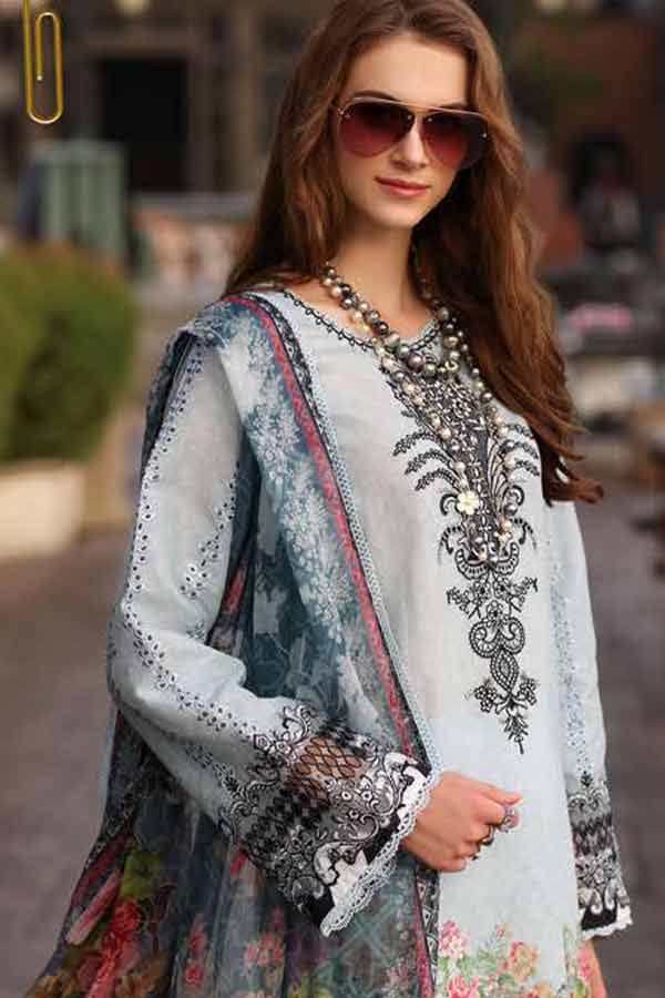 Noor by Saadia Asad Luxe Printkari`23 D#07-B
