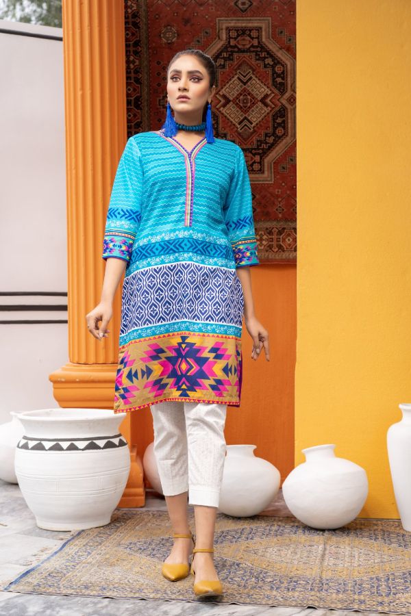 Noorma Kamal DP Lawn Shirt`22 D#09