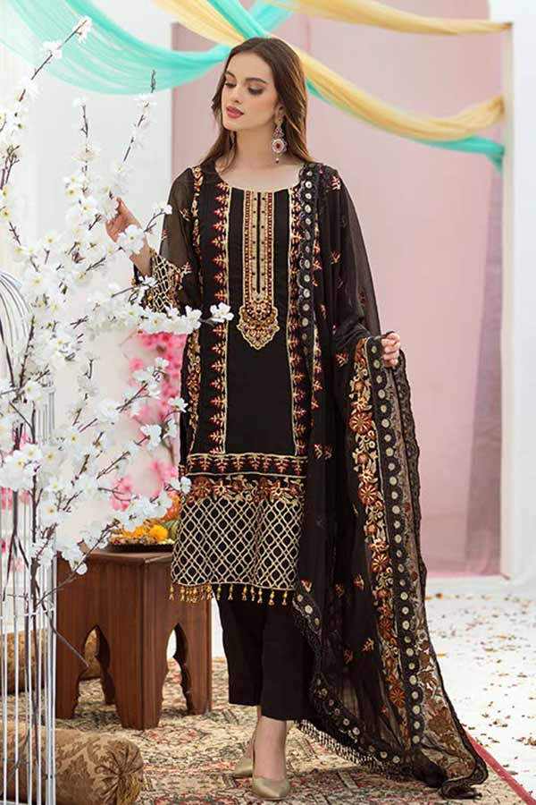 Noorma Kamal Luxury Chiffon Collection'22 NK#10