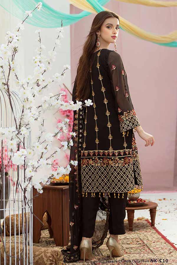 Noorma Kamal Luxury Chiffon Collection'22 NK#10