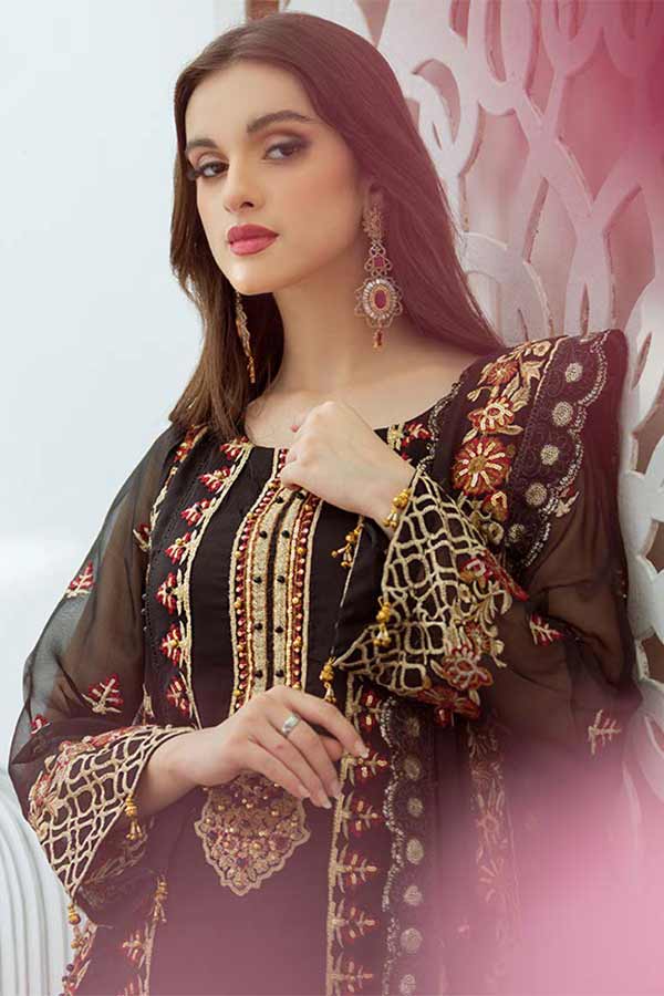 Noorma Kamal Luxury Chiffon Collection'22 NK#10