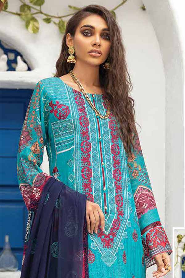 Nureh Maya karandi Lawn`21 D#17