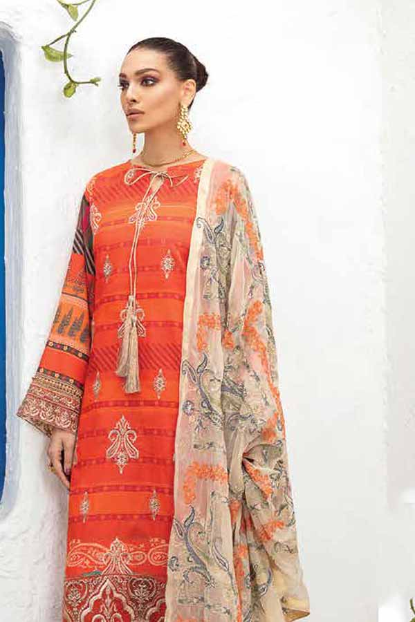 Nureh Maya karandi Lawn`21 D#24