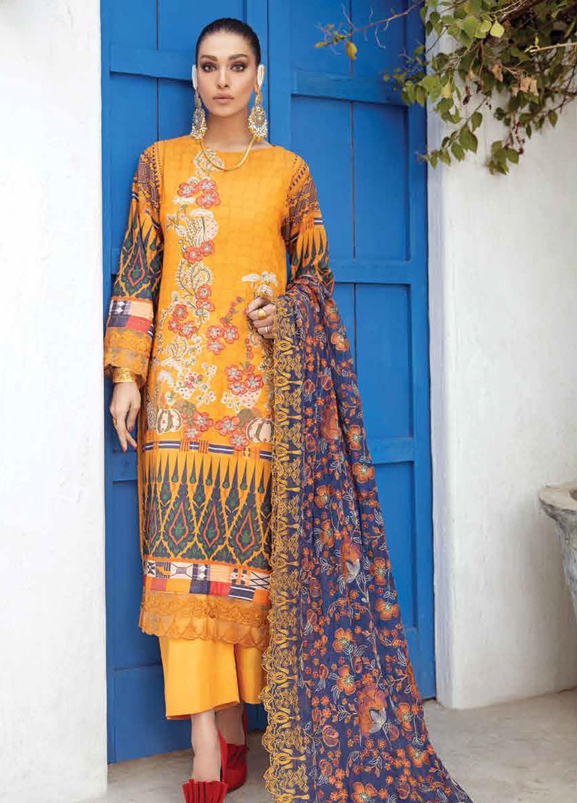 Nureh Maya karandi Lawn`21 D#19