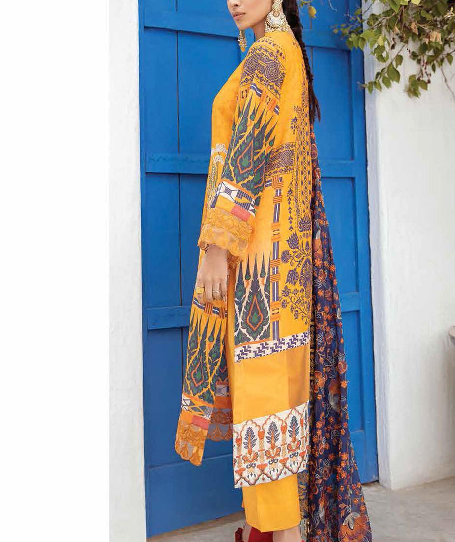 Nureh Maya karandi Lawn`21 D#19