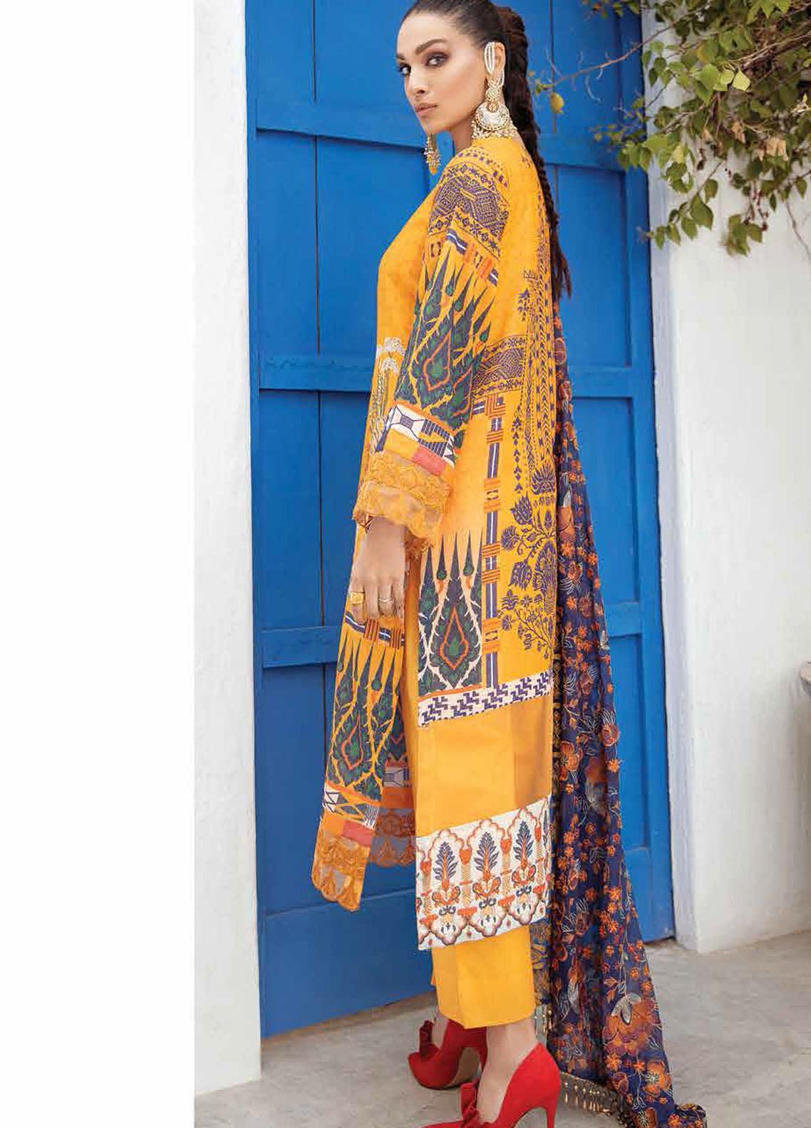 Nureh Maya karandi Lawn`21 D#19