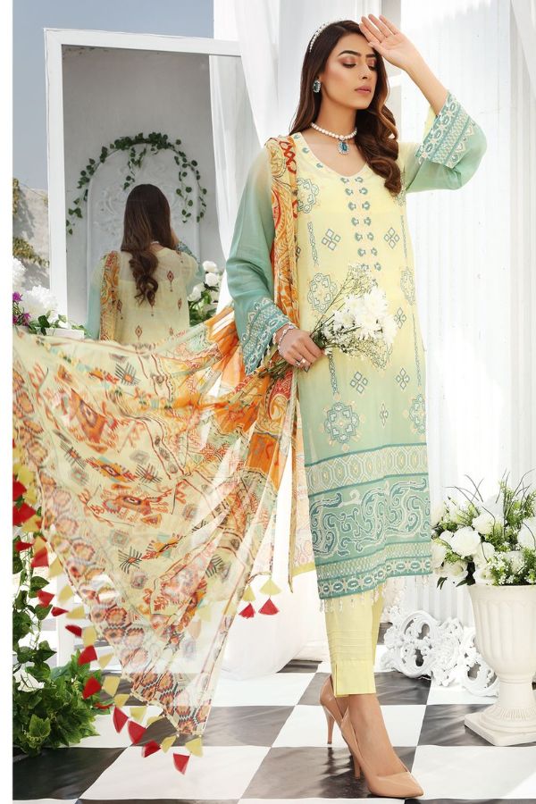 Nureh Swiss Emb Lawn`21 NS#08 (Vol-2)