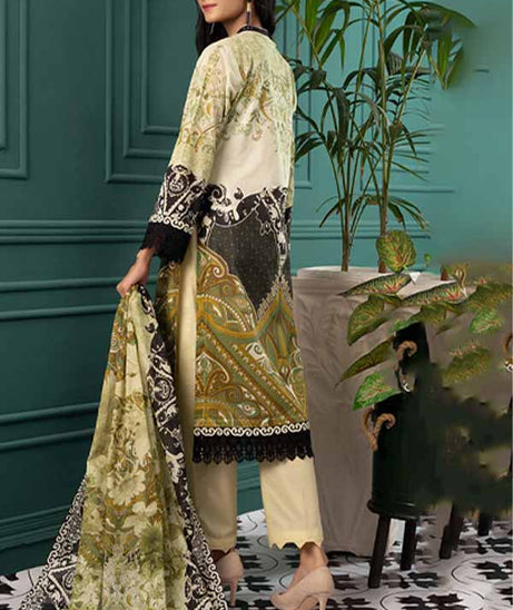 Orchid Digital Print Lawn'22 D Pista