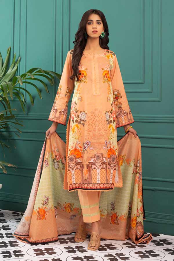 Orchid Print Lawn'22 Vol-1 D Pista