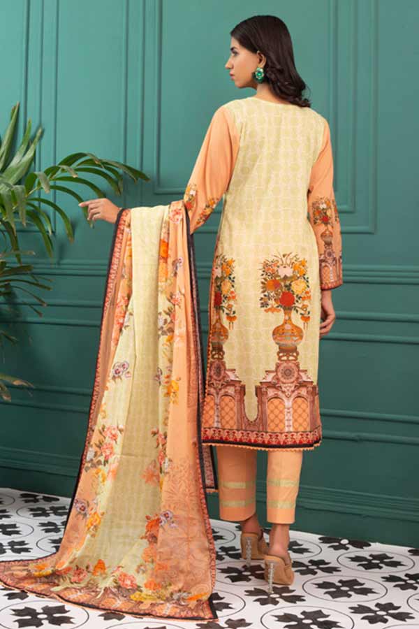 Orchid Print Lawn'22 Vol-1 D Pista