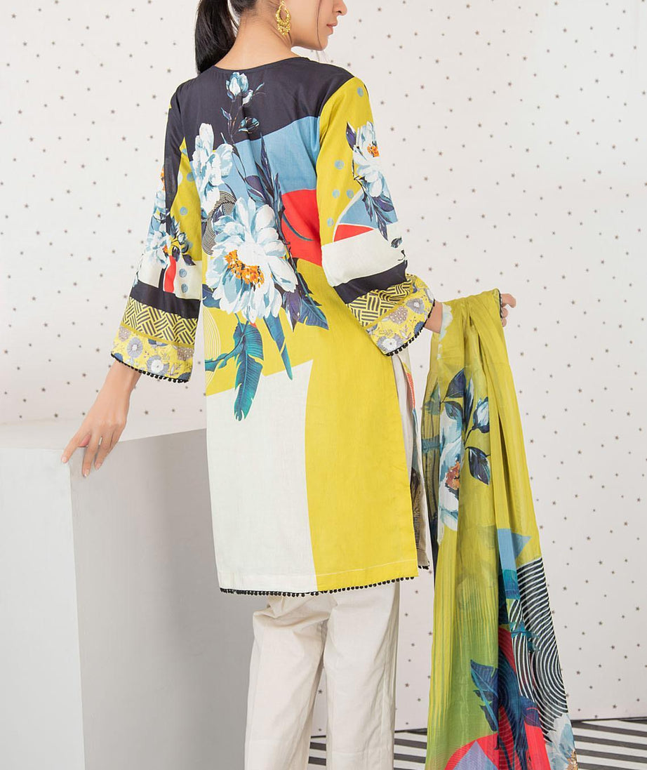 Orchid Print lawn`21 D#8