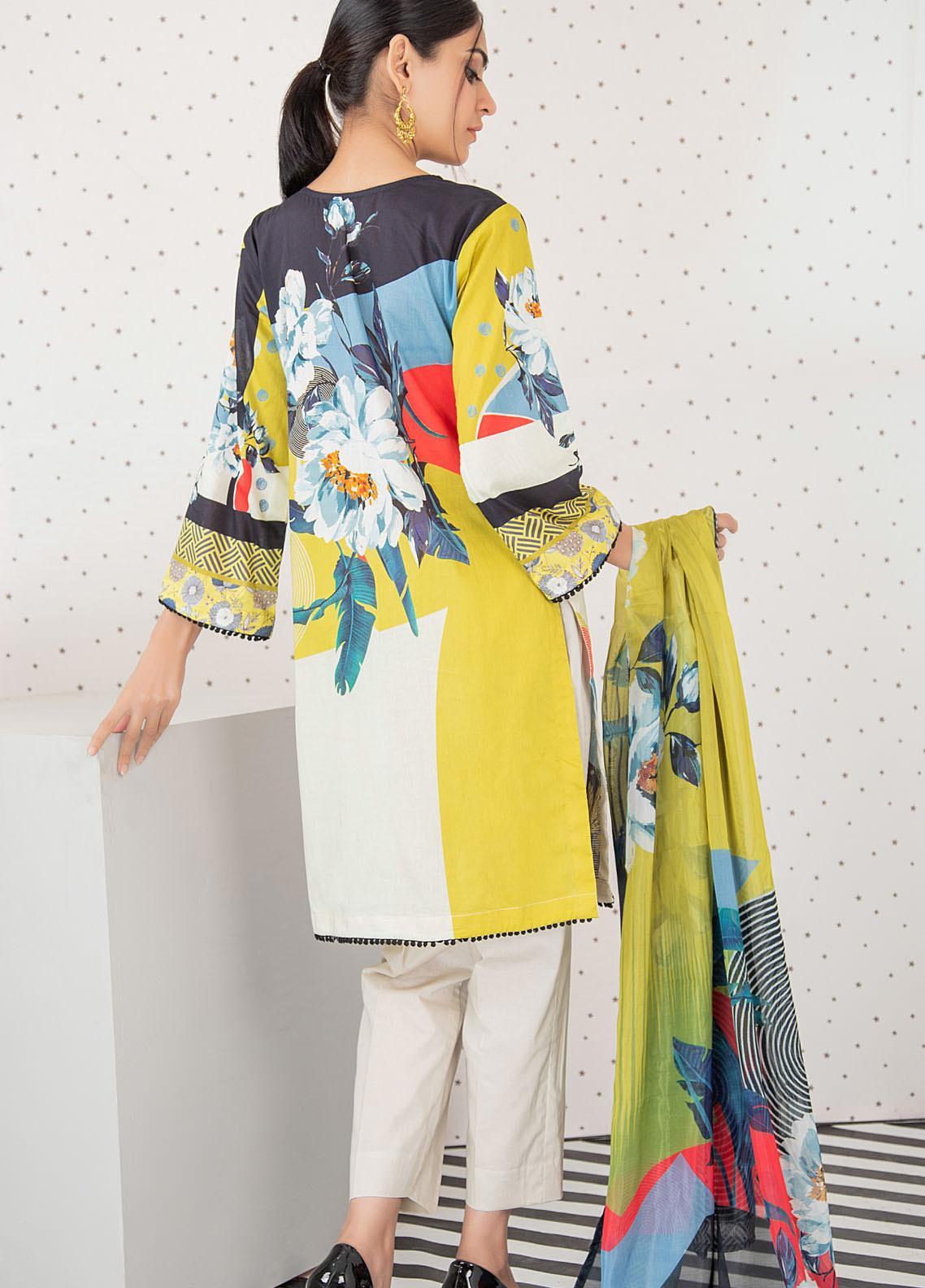Orchid Print lawn`21 D#8