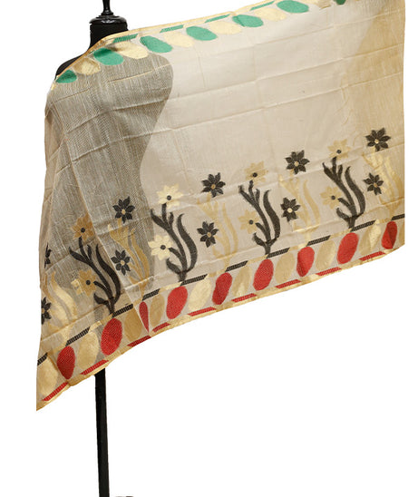 Organza Zari Dupatta D#3-1