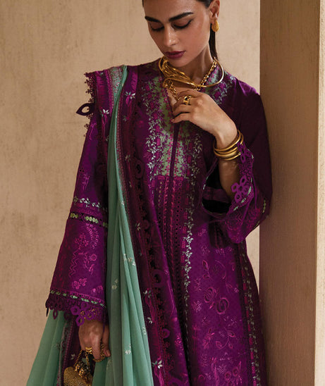 Suffuse Eid Luxury Lawn`25 ORIA