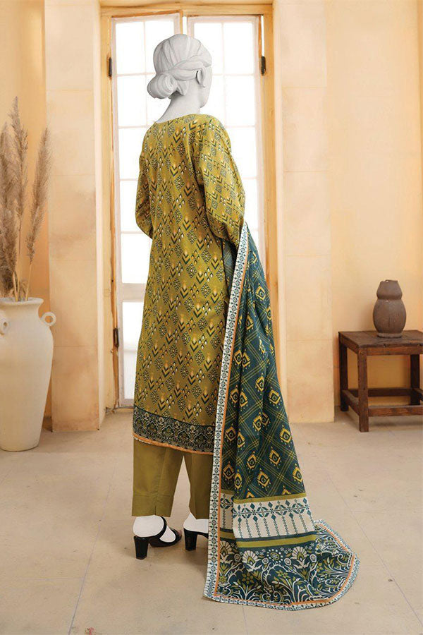 Oriens Digital Print Lawn`25 D#800 (M Green)