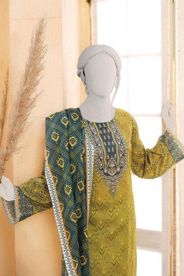 Oriens Digital Print Lawn`25 D#800 (M Green)