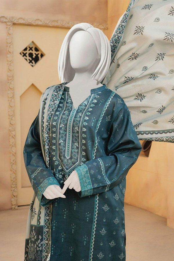 Oriens Digital Print Lawn`25 D#801 (Zink)