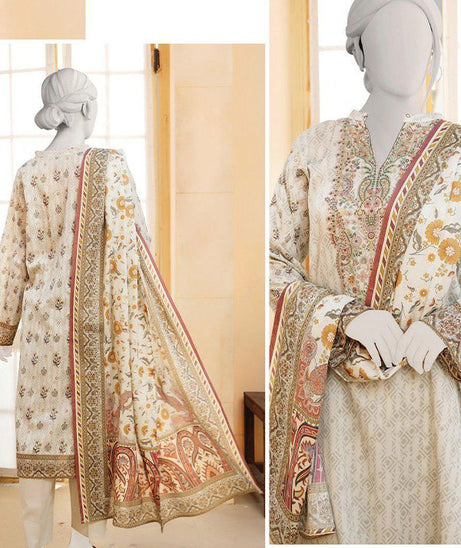 Oriens Digital Print Lawn`25 D#805 (S Grey)