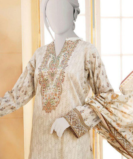 Oriens Digital Print Lawn`25 D#805 (S Grey)