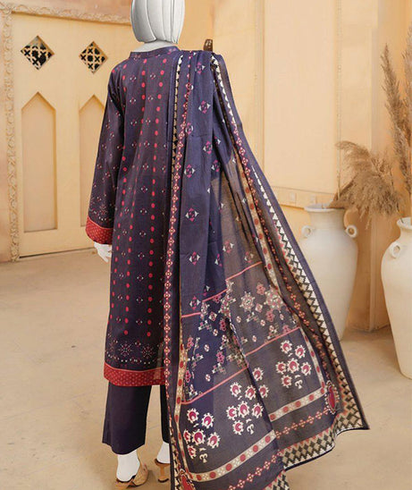 Oriens Digital Print Lawn`25 D#807 (Nevy)