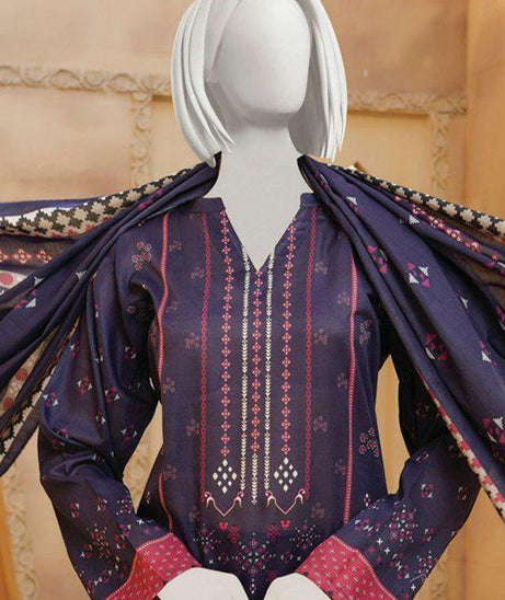 Oriens Digital Print Lawn`25 D#807 (Nevy)