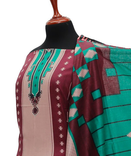 Oriens Print Lawn`21 D#902 (T Pink)