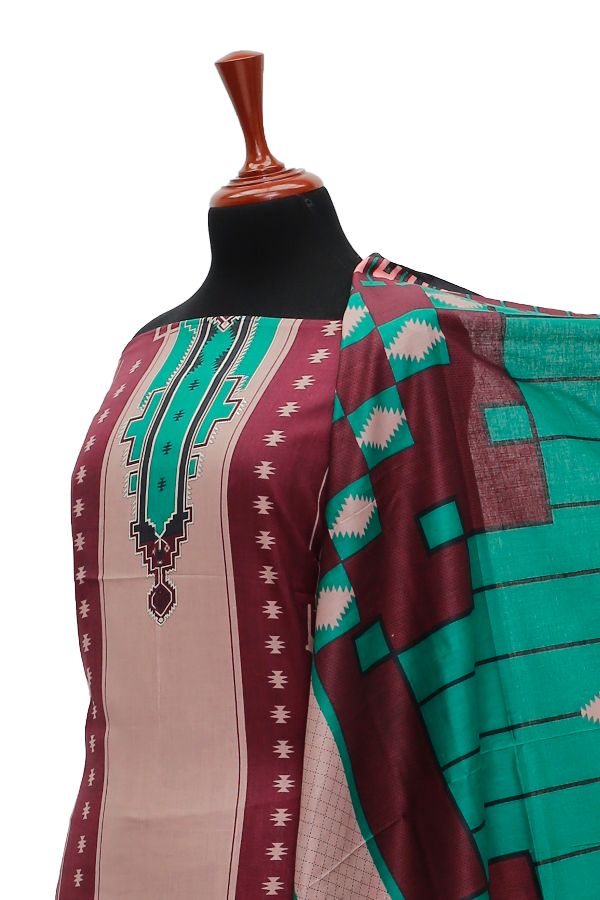 Oriens Print Lawn`21 D#902 (T Pink)