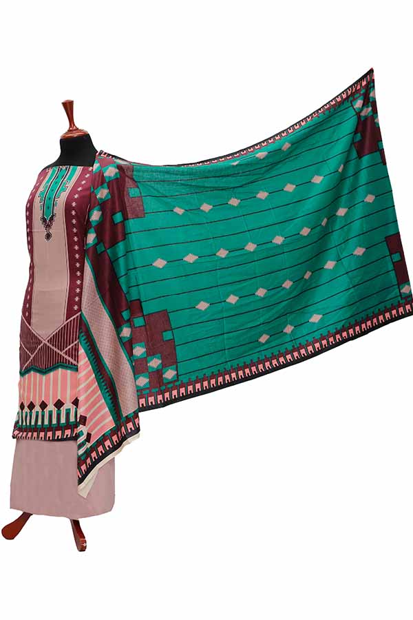 Oriens Print Lawn`21 D#902 (T Pink)